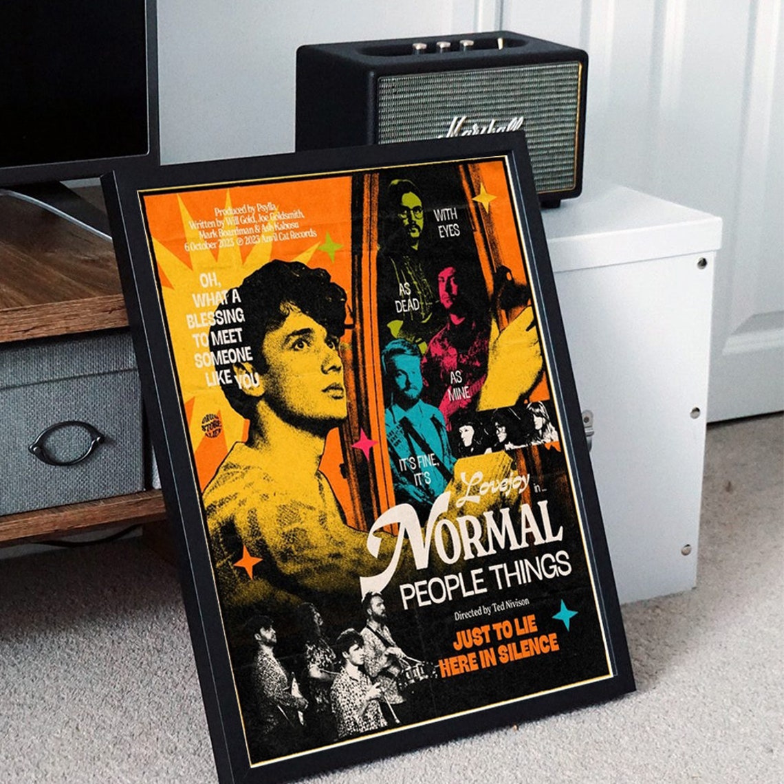 Normal People Things Lovejoy Poster Etsy