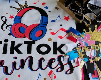 Zestaw TikTok Princess – Ulubiony zestaw urodzinowy dla dziewczynek