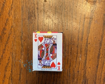 Miniatur Spielkarten