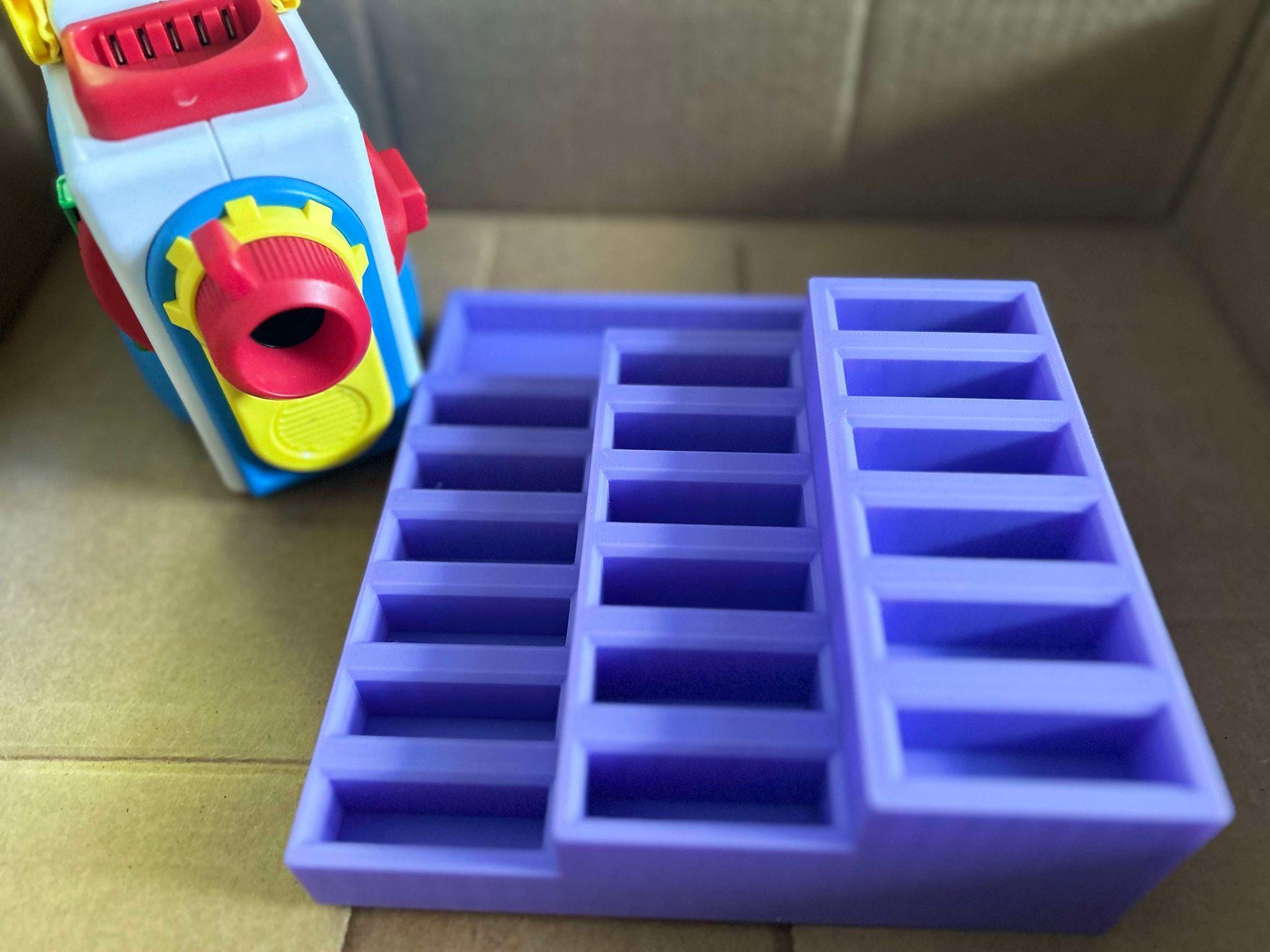 3D Printed Little Tikes Story Dream Machine Book and Figurine Organizer
