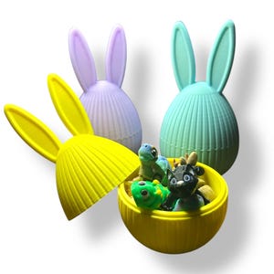 Mystery Easter Egg | Mini 3D Printed Articulating Animal Figures