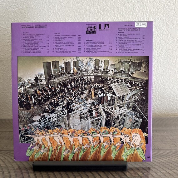 Frank Zappa 200 Motels 2-LP United Artists Record Vinyl - Etsy