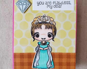 Diamond of the Season- A2 Greeting Card