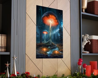 Premium Poster Aurora Agarics Intergalactic Mycelium