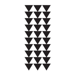 Hawaiian Tribal Triangle Decal - Vinyl decal for car, walls