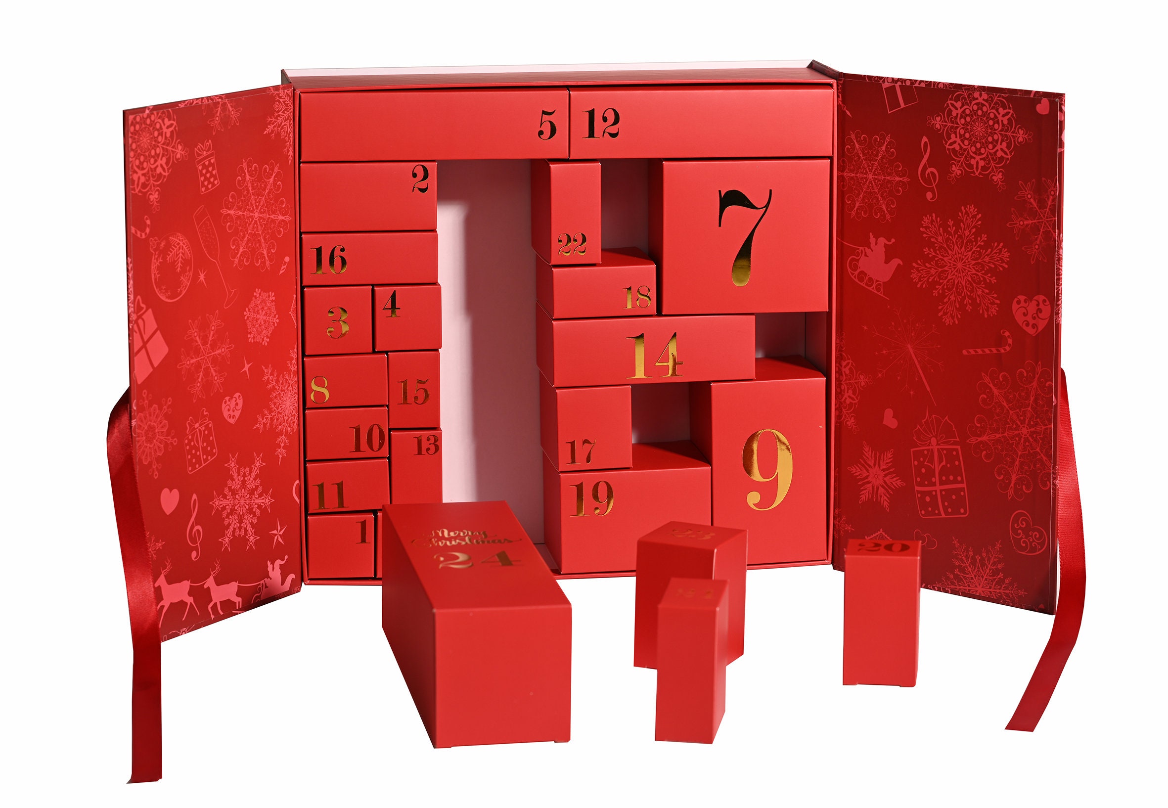 Luxury Advent Calendar Beautiful Hand Crafted Advent Etsy UK