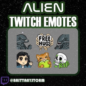 Twitch Emote - ALIEN Emote Pack