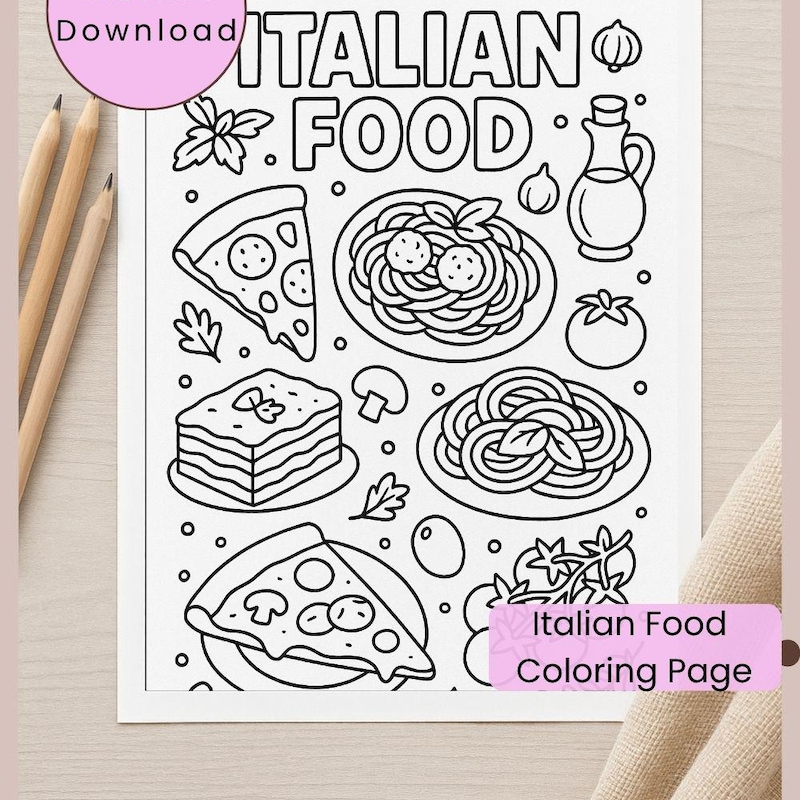 Coloring Pasta - Etsy UK