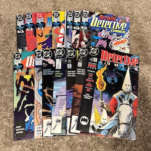 Detective comics 604-619 comic lot of 14 see description