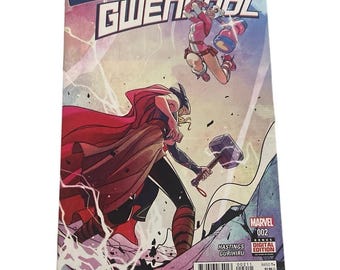 Unbelievable Gwenpool #2 Hastings Gurihiru Thor Jane Foster Variant Cover A 2016