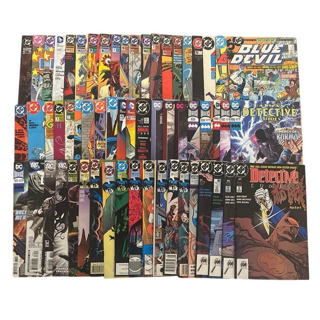 DC Comics Lot of 59 Detective Comics Batman Blue Devil Catwoman #604 ...