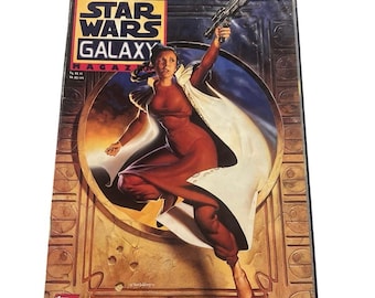 Topps Star Wars Galaxy Magazine #12 - 1997 Princess Leia with Poster and Comic