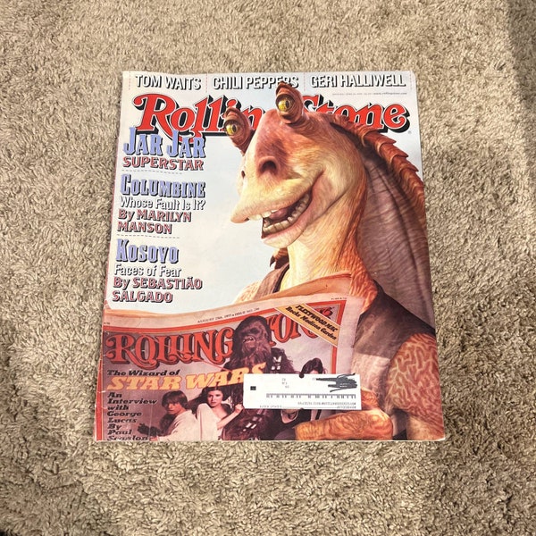 Rolling Stone Australia Magazine - July 1999  (Issue 563) - Jar Jar Binks cover