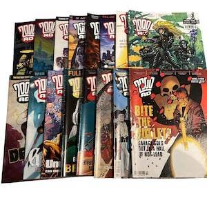 2000 AD magazine 1459-1523 (lot of 16 magazines) Judge Dredd