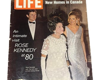 Life Magazine July 17 1970 Rose Kennedy at 80 Ted Joan