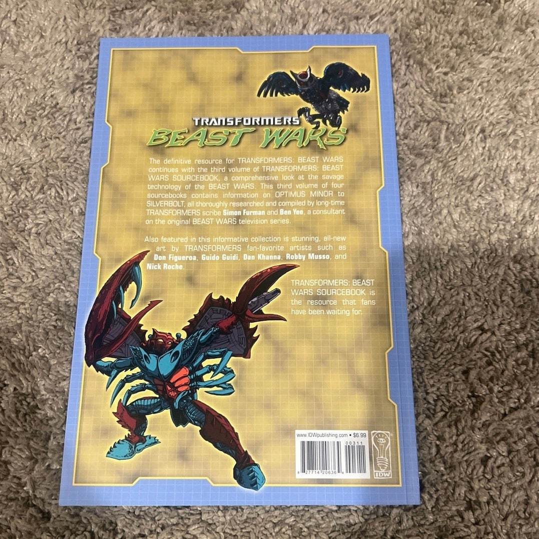 Transformers Beast Wars Sourcebook 3 - Etsy