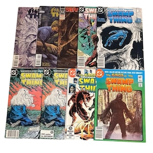Swamp Thing #2, 4, 55, 56, 58, 93, 156, 157 DC Comics 1982 Lot of 9