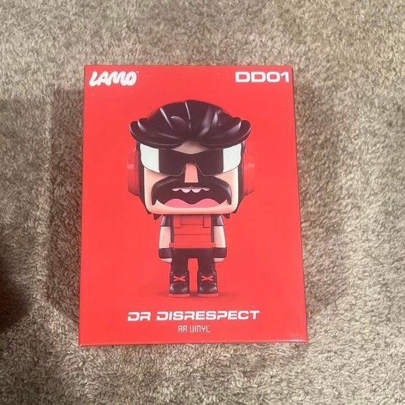 Lamo Vinyl Figure Set of 3 Dd01 Nj01 Tt01 Dr. Disrespect Ninja Tim the Tatman Etsy