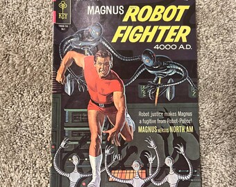 Magnus Robot Fighter #18 (1967) Gold Key 8.0