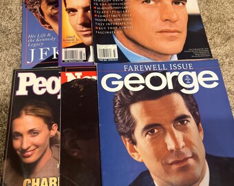 George Magazine Mai 2001 Abschiedsausgabe JFK Jr Vol VI Nr. 1 Magazinposten