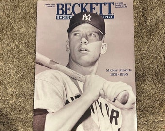 Beckett Baseball Card Monthly Magazine 1995 Ausgabe # 127 Mickey Mantle Tribut