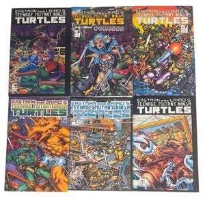 Teenage Mutant Ninja Turtles #3, 5, 6, 7, 8, 9 Mirage 1985 Eastman Laird F/VF/NM