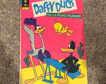 Daffy Duck and The Road Runner Comic Book Gold Key Comics #74 (1972)