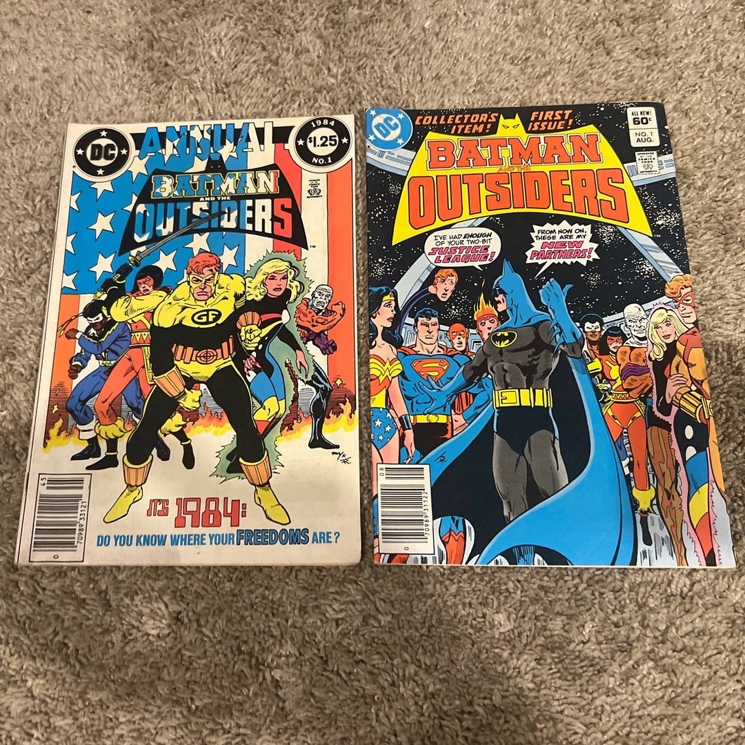 Batman and the Outsiders 1 1983 and Annual 1 1984 NM - Etsy