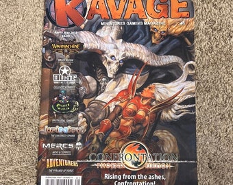 RAVAGE #1 Magazine (2012) Fantastic Figure Games Magazine