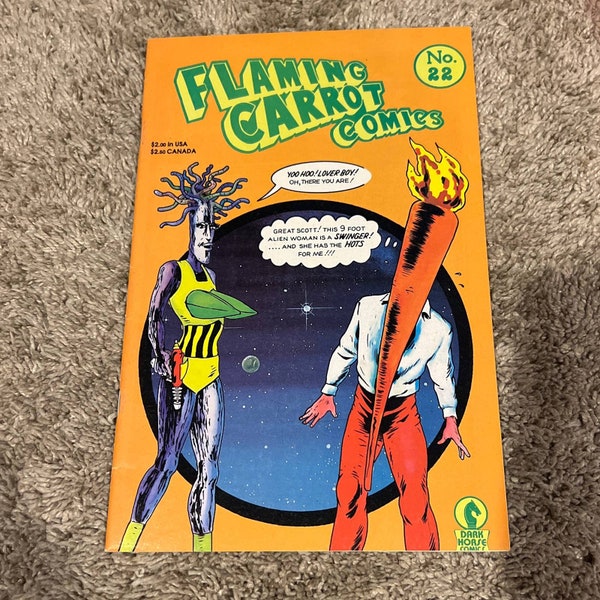 Flaming Carrot-strips # 22 / Dark Horse-strips 1989