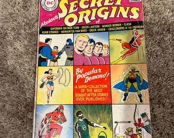 Secret Origins #1 (1961) DC 80 page giant reprints of classic stories