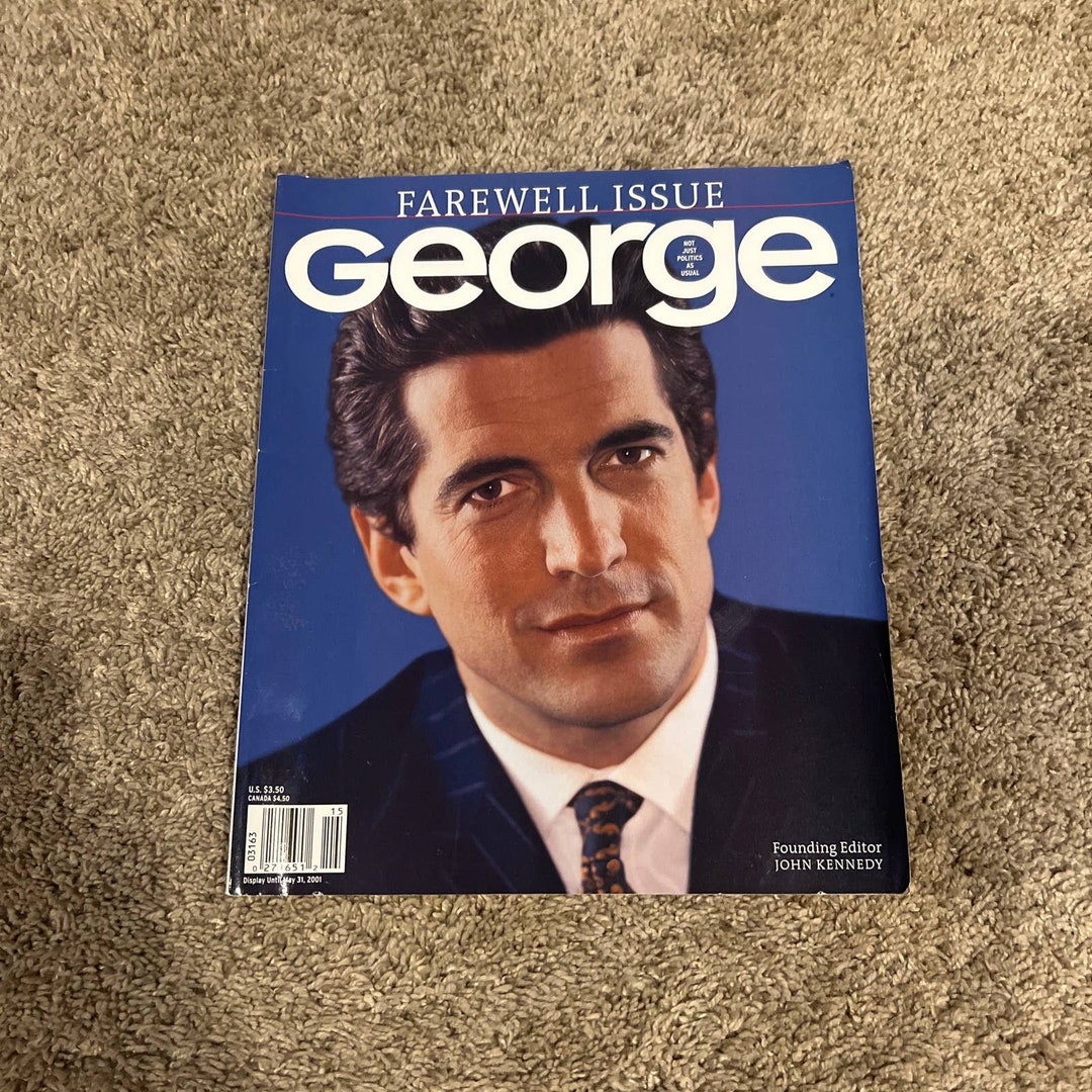 george-vol-vi-number-1-farewell-issue-2001-last-issue-with-etsy