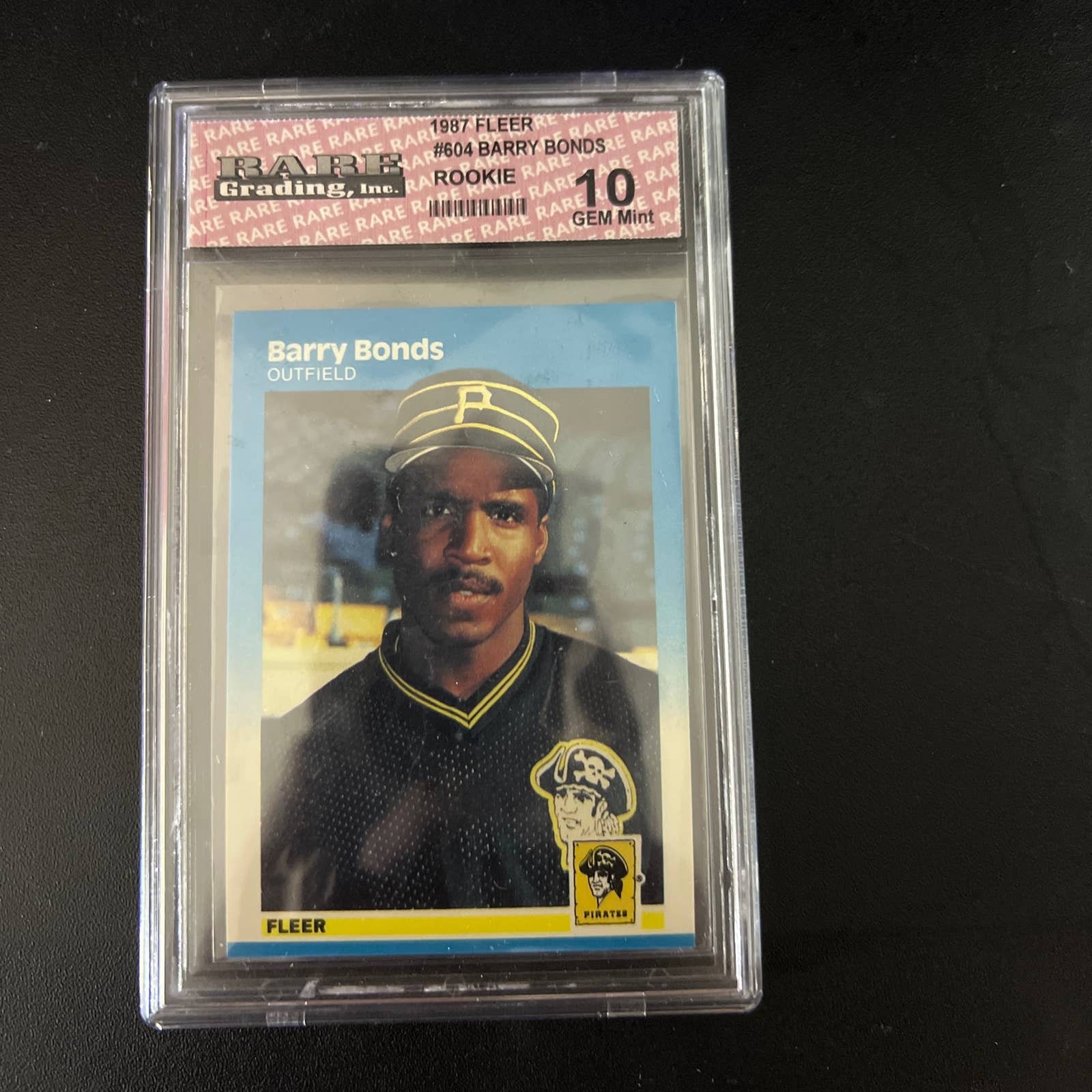 1987 Barry Bonds Rookie Card Gem Mint 10 - Etsy 1987 Barry Bonds Rookie Card Gem Mint 10 - Etsy