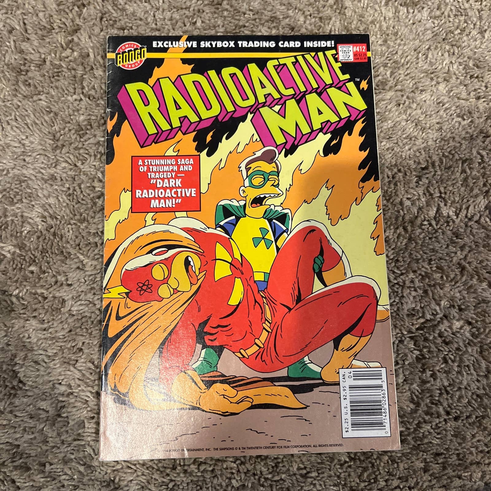 Radioactive Man Comics Complete First Set the Simpsons Bongo Etsy