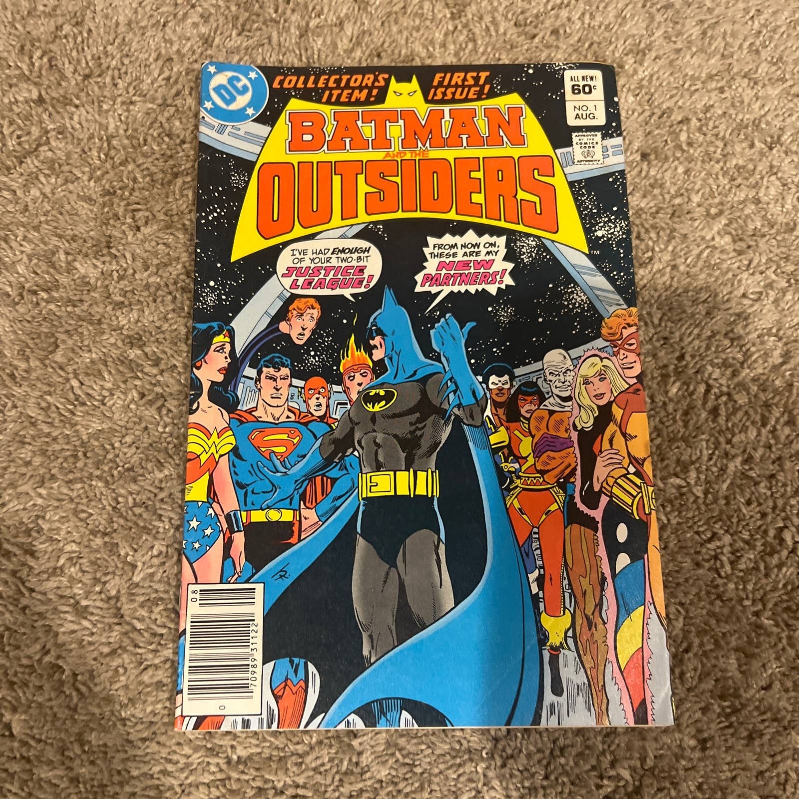 Batman and the Outsiders 1 1983 and Annual 1 1984 NM - Etsy