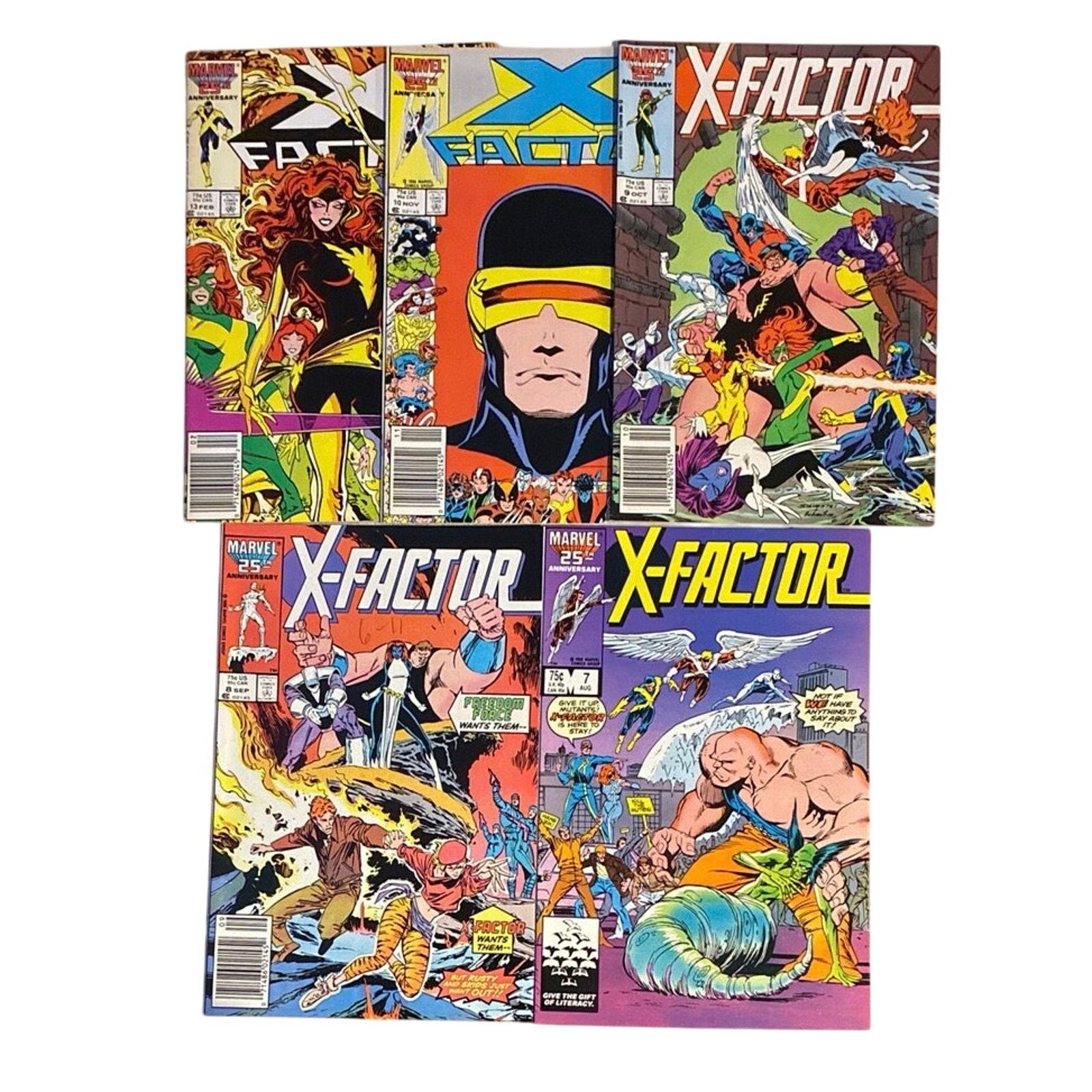 The Animated Series Kd X Men Buy X-factor #7, 8, 9, 10, 13 Marvel