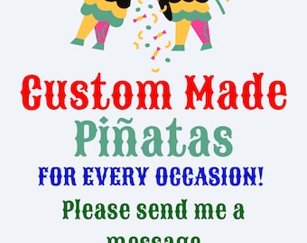 Customizable Piñatas