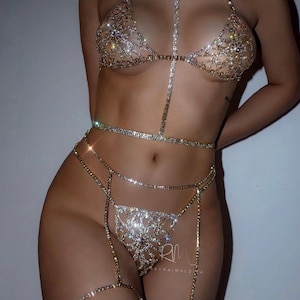 Blossom Crystal Lingerie Set - reynamaldita