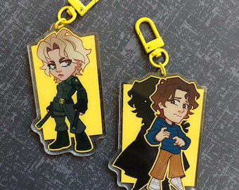 Bob & Yelena keychains
