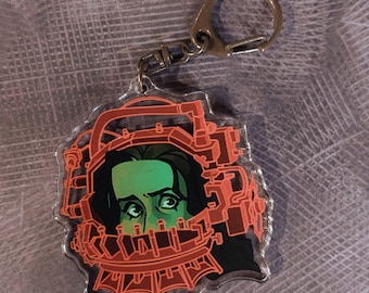 Saw Amanda Young keychain
