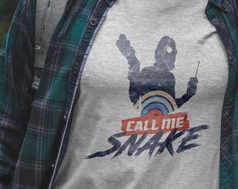 Escape From New York T-Shirt, Snake Plissken Retro Sci-Fi Tee