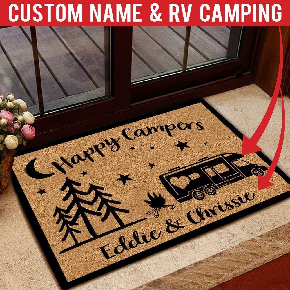 Caroline's Treasures VHA3027MAT RV Camper Camping Wander Door Mat, Indoor  Rug or Outdoor Welcome Mat 18x27 Doormat 