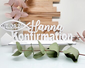 Konfirmation/Kommunion, Taufe Tischdeko personalisiert