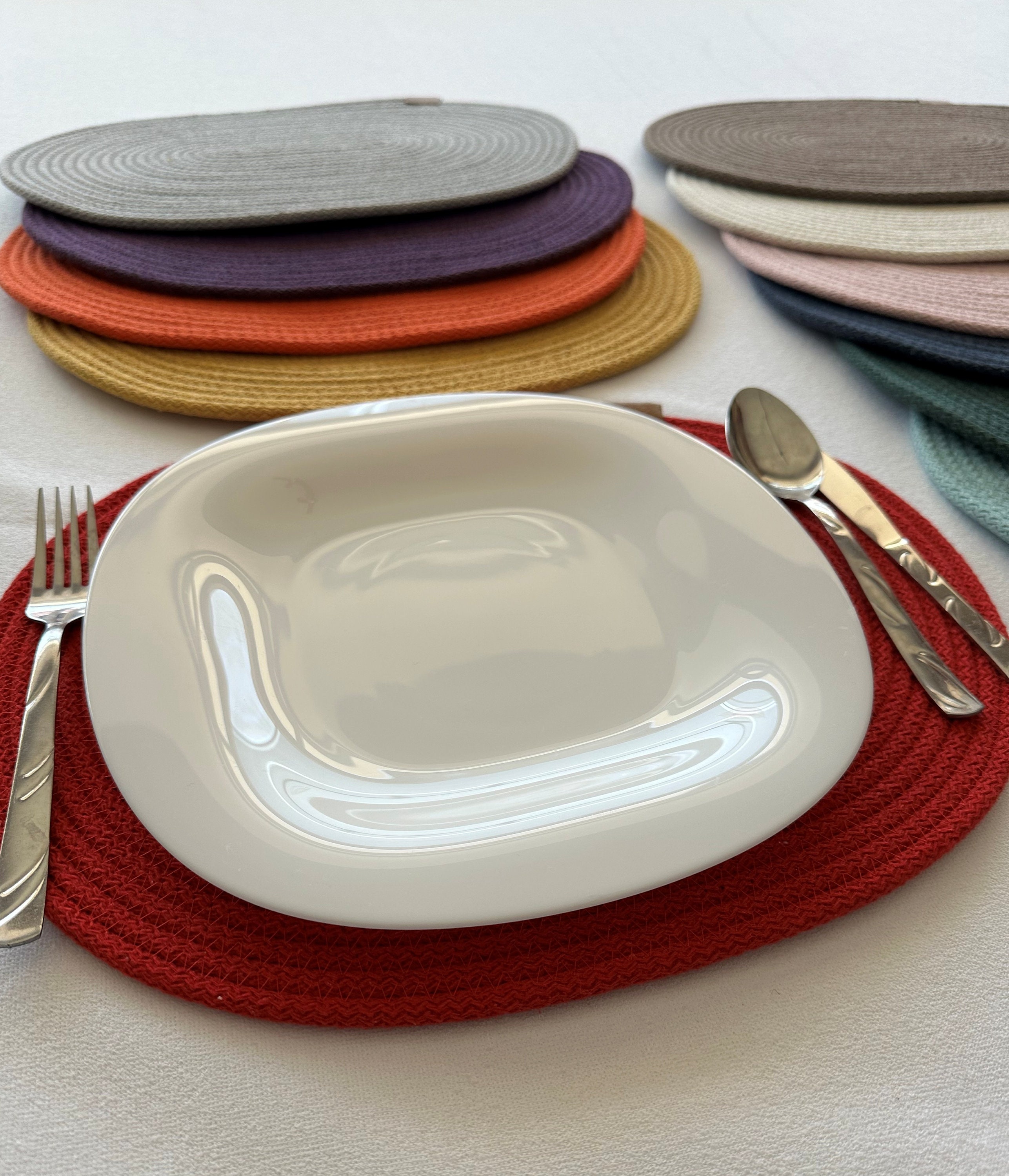 Custom Size Placemats, Oval Placemats, Round Placemats, Custom Made