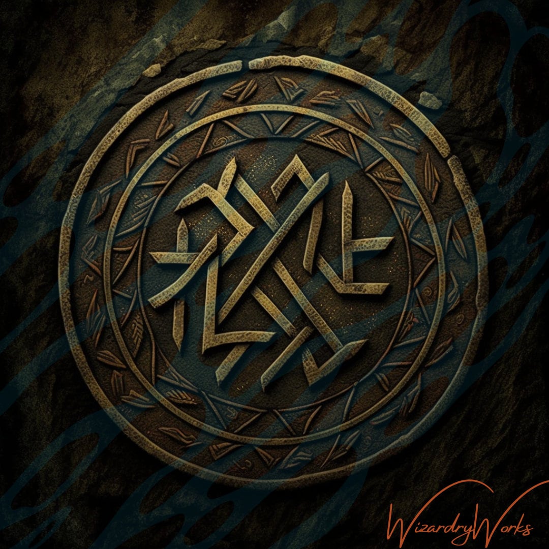 Rune Symbols Clipart Set: 7 Transparent PNG Images of Runes for ...