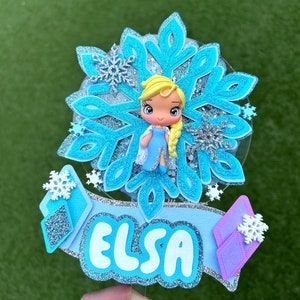 Ice Queen Cake Topper