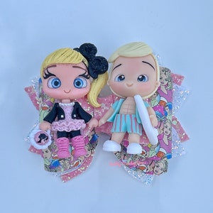 Iconic Doll Couple  Hair Bow