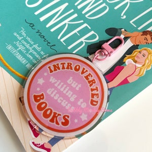 Book Lover Keyring