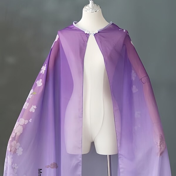 Purple Bloom Cape