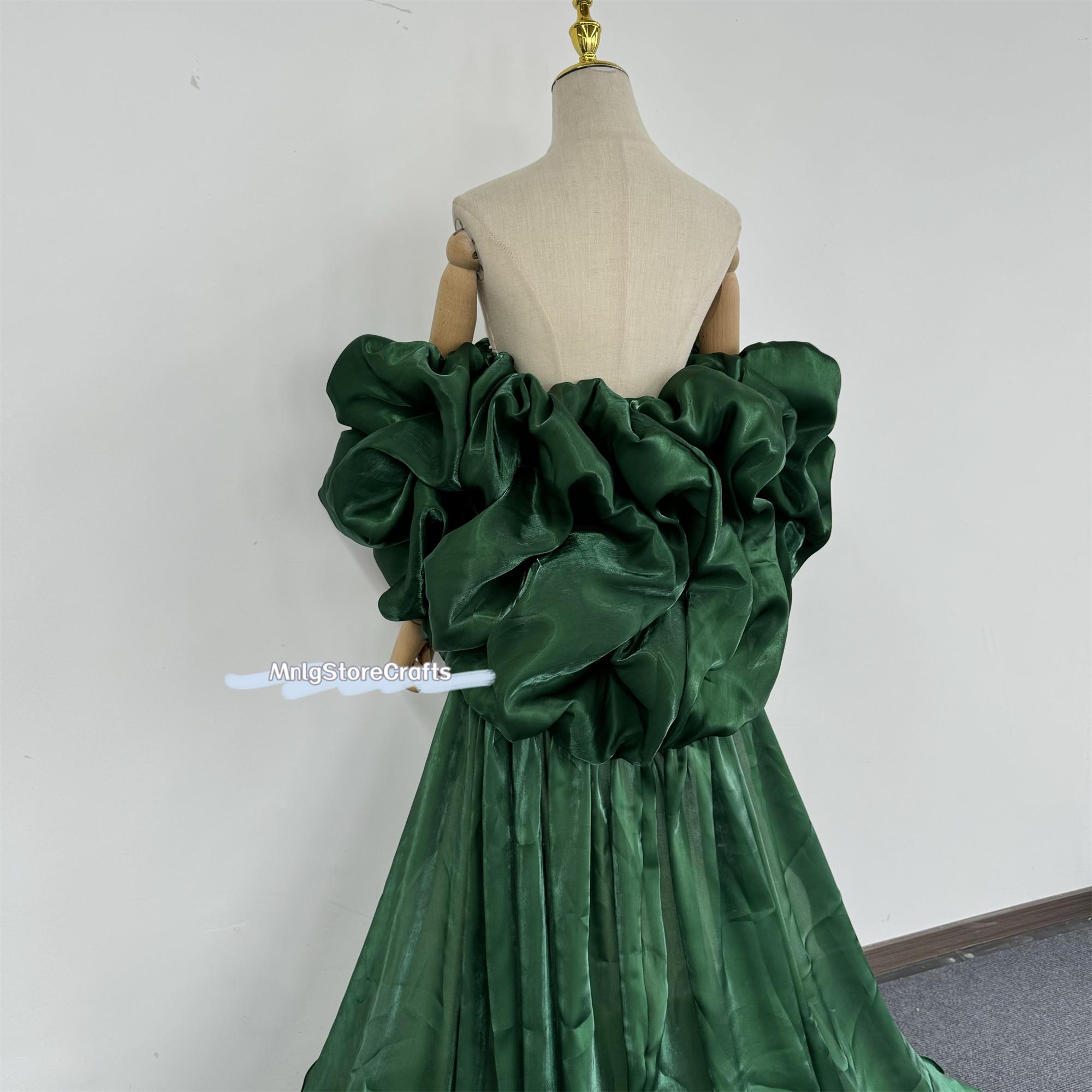 green emerald velvet dress Happy Clothing Off-Shoulder Stone Maxi Dress